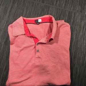 Men's SAKS Fifth Ave Threads Red Casual Polo